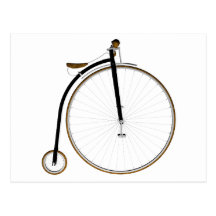 Penny-farthing Post Card
