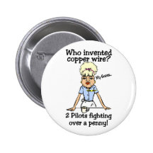Penny Pinback Buttons