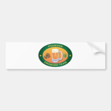 Pensions Drinking Team Bumper Sticker