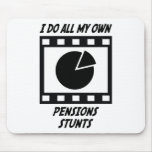 Pensions Stunts Mouse Mat