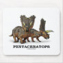 Pentaceratops Mouse Pads