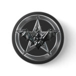 Pentacle Bat buttons