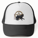 Pentacle Black Cat hats