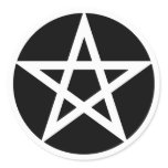 Pentacle sticker