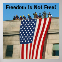 Pentagon 9 11 Flag Posters