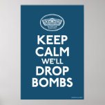 Pentagon Keep Calm Anti War Poster posters