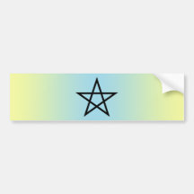 pentagram バンパーステッカー