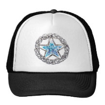 Pentagram Crystal Star Hat