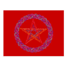 Pentagram Postcard