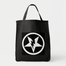 pentagram tote bag