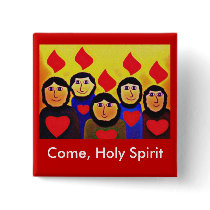 PENTECOST PINBACK BUTTONS