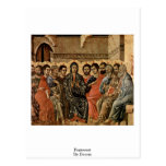 Pentecost By Duccio Postcards