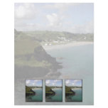 Pentewan. Cornwall. Scenic coastal view. Custom flyers