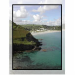Pentewan. Cornwall. Scenic coastal view. Custom photo sculptures