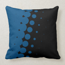 Penumbra Ebony (Blue) Pillow