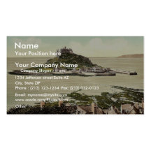 Penzance, St. Michael's Mount, Cornwall, England c Business Cards