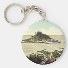 Penzance, St. Michael's Mount, Cornwall, England c Keychains