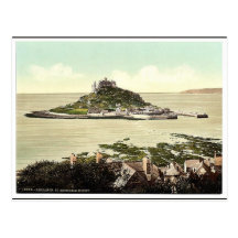 Penzance, St. Michael's Mount, Cornwall, England c Postcards