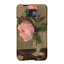 Peonies Berthe Morisot Fine Art Samsung Galaxy Covers