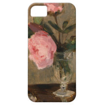 Peonies Berthe Morisot Fine Art iPhone 5 Cover