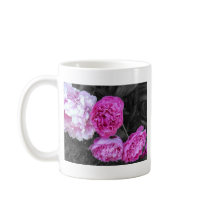 Peonies Bush Coffee Mug