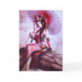 Peony Blank Greeting Card New