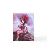 Peony Blank Note Card