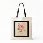 Peony &Butterfly Budget Tote bags