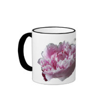 peony cup, I Love My Peony Mugs
