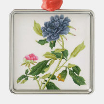 Peony Ornaments