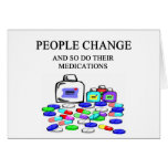 people change medications joke cards