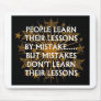 People Learn from mistakes