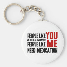 People Like YOU Key Chain