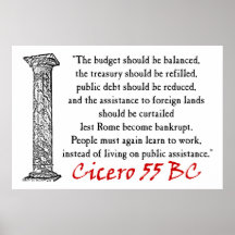 People Must Work - Cicero Poster