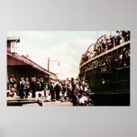 People on the Dock, Put-In-Bay, Ohio posters
