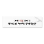 People Person Bumpersticker