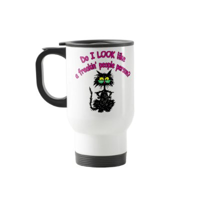 PEOPLE PERSON MUGS by tuffkittydesigns
