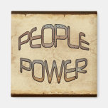 People Power Independence Motivation Gift Magnets