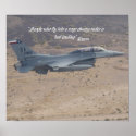 “People who fly into a rage always make a bad land posters