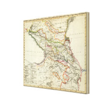 peoples of the Caucasus Stretched Canvas Print