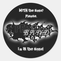 Pep Band 6 Stickers
