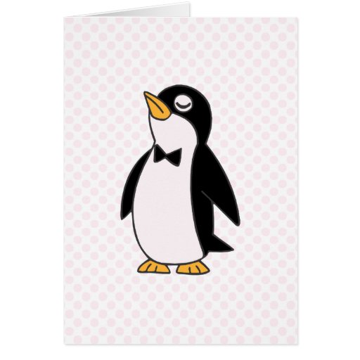 pepe penguin greeting card