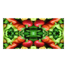 Pepper as Art Photo Card