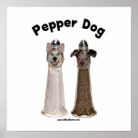 Pepper Dog and Salty Dog posters