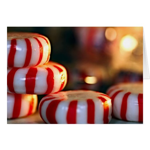 Peppermint Candy Card