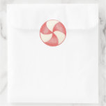Peppermint Christmas Candy Sticker