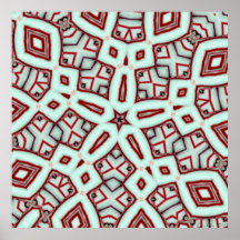 Peppermint Stick Star Dec 2012 Poster