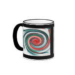 Peppermint Swirl.. Coffee Mug