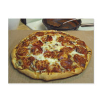 Pepperoni Pizzas Post Cards