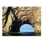 Perce Rock, Gaspe, Quebec, Canada rock formation Post Card